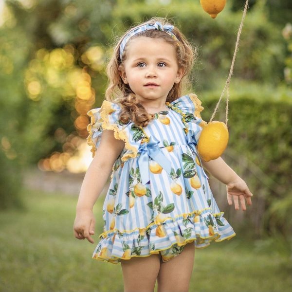 DIVERDRESS - Limoncello Baby Dress Online Hot Sale