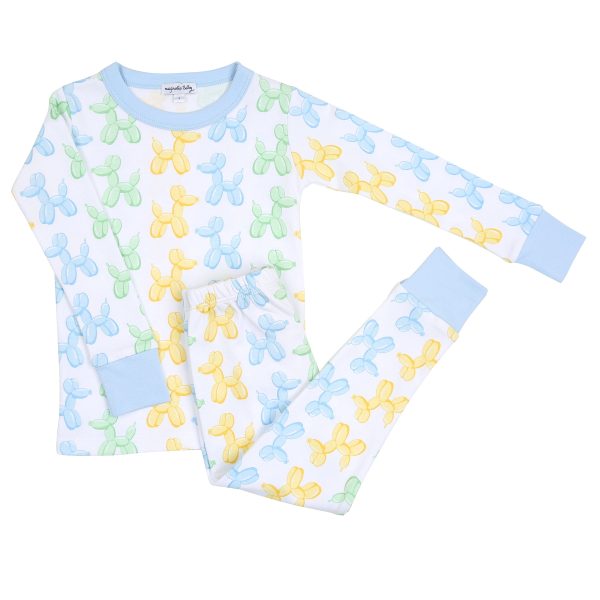 MAGNOLIA BABY -  Balloon Dogs Pyjamas - Blue For Cheap