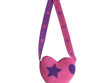 A DEE - Star Love Tiara Heart Bag - Hot Pink Cheap