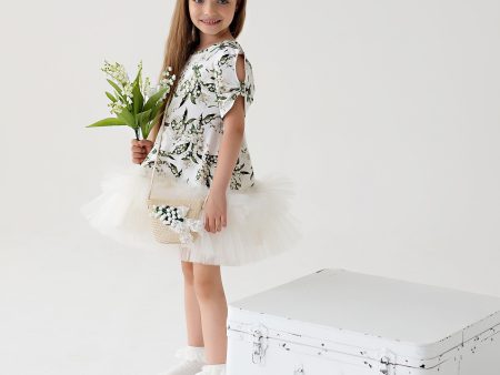 Daga - Lilly Of The Valley Tutu Dress - White Online now