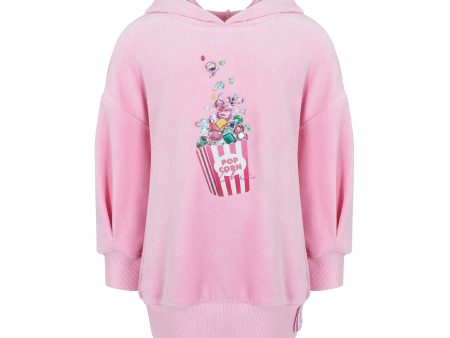 LAPIN HOUSE - Pop Corn Jumper Dress - Pink Fashion