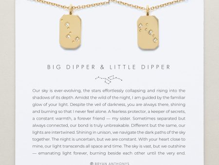 Big Dipper & Little Dipper Necklace Set Online