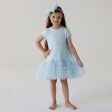 Daga - Tulle Madness Jersey Dress - Blue Hot on Sale