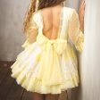 LA AMAPOLA - Joya Drop Waist Dress - Yellow Supply