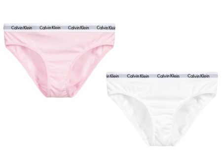 CALVIN KLEIN - 2Pk Bikini - Pink White For Cheap