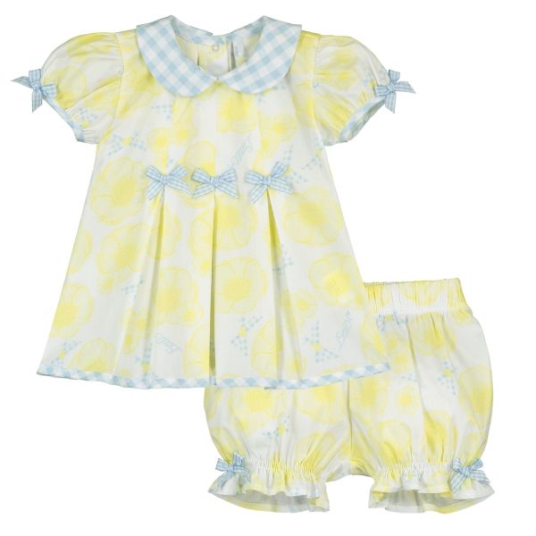 LITTLE A - Caroline Buttercup Dress -  Lemon Online now