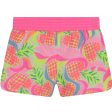 BILLIEBLUSH -  Pineapple Swim Shorts - Pink Online Sale