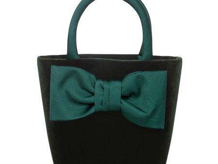 BALLOON CHIC - Velvet Bag - Green Sale