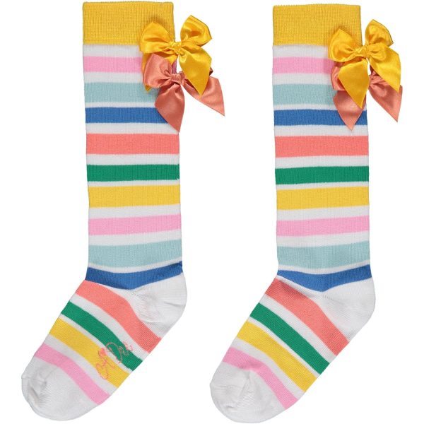 A DEE - Unova La Isla Bonita Stripe Knee High Socks - Stripe For Sale