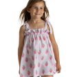 MEIA PATA - Pink Strawberry Beach Dress - Pink For Sale