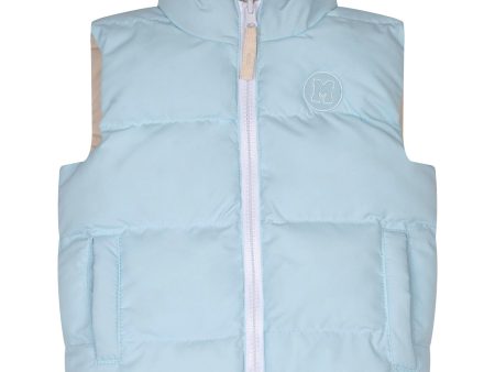 MITCH & SON - Andy Reversible Gilet - Pale Blue Online