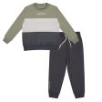 MITCH & SON - Charlie Cut & Sew Tracksuit - Dark Grey Fashion