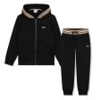 BOSS - Zip Hoodie Logo Tracksuit  -  Black Hot on Sale