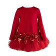 Daga - Follow My Heart Bow Tutu Dress - Red Fashion