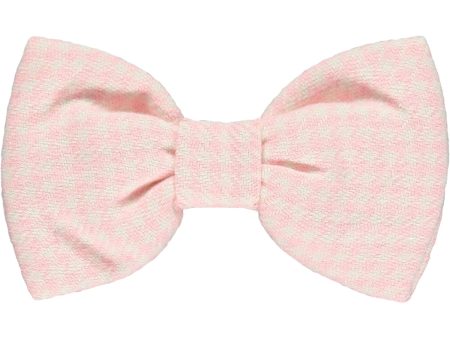 A DEE - Peony Dreams Alessia Houndstooth Bow - Pink on Sale