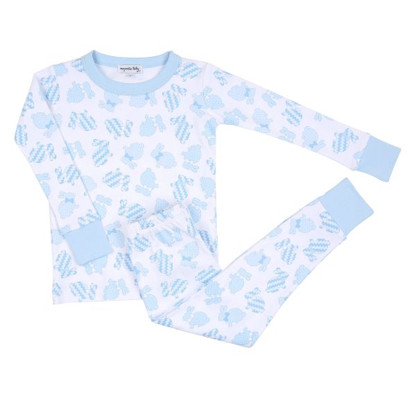 MAGNOLIA BABY -  Little Cottontails Pyjamas - Blue Online now