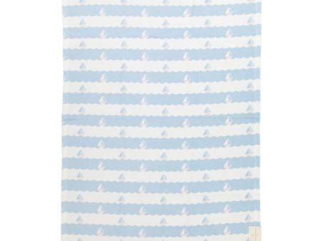 SAL & PIMENTA - Sailboats Towel - White For Cheap