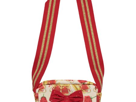 A DEE - A Dee Queen Cynthia Crown Print Bag - Red on Sale