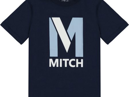 MITCH - Montreal Large Logo T - Blue Navy Fashion