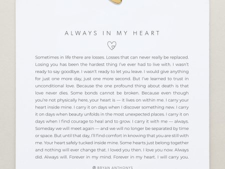 Always In My Heart Icon Bracelet Discount