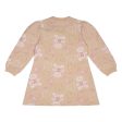 A DEE - Abstract Teddy Sage Teddy Print Sweat Dress - Beige Supply