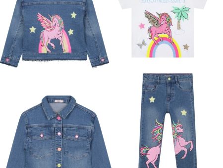 BILLIEBLUSH - Unicorn Jean Set - Denim Online