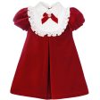 BALLOON CHIC - Velvet Bib Dress - Red Online