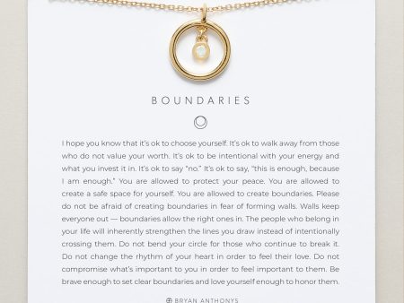 Boundaries Necklace Online now