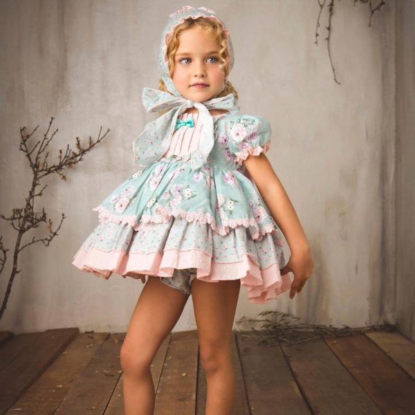 LA AMAPOLA - Paradise  Baby Dress - Pink Online