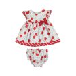 MAYORAL - Strawberry Dress - Red Hot on Sale