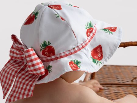 MEIA PATA - Strawberries Hat - Red Cheap