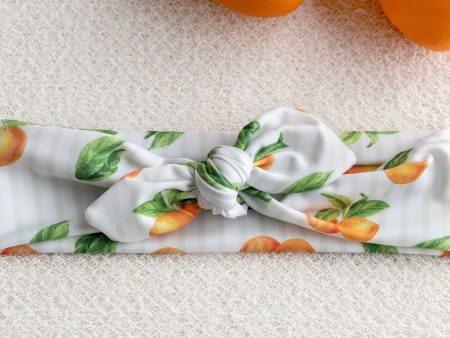 MEIA PATA - Oranges Beach Hair Ribbon - Orange Fashion