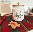 Reindeer Treats Jar band (3 sizes included) machine embroidery design DIGITAL DOWNLOAD For Cheap