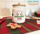 Reindeer Treats Jar band (3 sizes included) machine embroidery design DIGITAL DOWNLOAD For Cheap