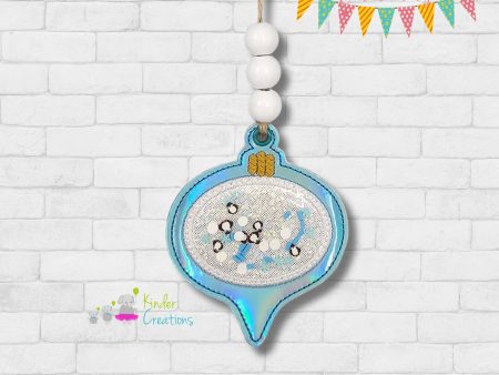 Retro Christmas Ornament applique shaker ornament bookmark bag tag machine embroidery file DIGITAL DOWNLOAD Online Hot Sale