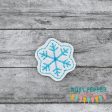 Snowflake Mini feltie embroidery file (single and multi files included) DIGITAL DOWNLOAD For Discount