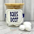 Balls Deep Jar band (3 sizes included) machine embroidery design DIGITAL DOWNLOAD on Sale