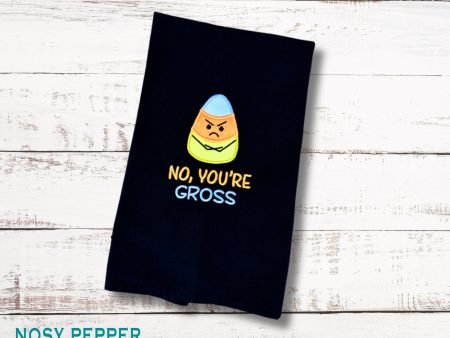 No You re Gross applique machine embroidery design (4 sizes included) DIGITAL DOWNLOAD Sale