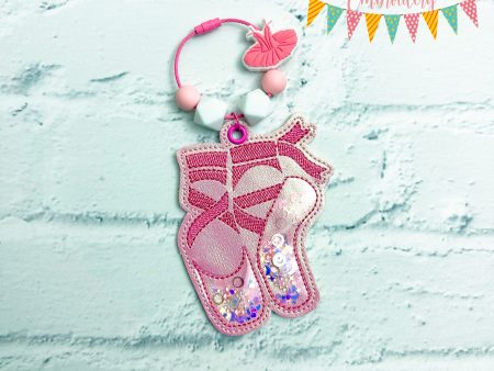 Ballet shaker bookmark bag tag ornament machine embroidery file DIGITAL DOWNLOAD Online Hot Sale