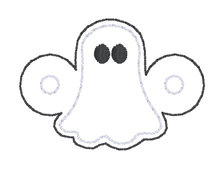 Ghost Shoe Charms machine embroidery design single and multi files (3 versions included) DIGITAL DOWNLOAD on Sale