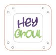 Hey Ghoul ITH tray and wipe set machine embroidery design (includes 2 sizes of trays and wipes) DIGITAL DOWNLOAD Cheap