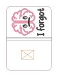 I Forgot notebook cover machine embroidery design (2 sizes available) DIGITAL DOWNLOAD Supply