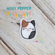 Calico Squishy feltie embroidery file (single and multi files included) DIGITAL DOWNLOAD Supply