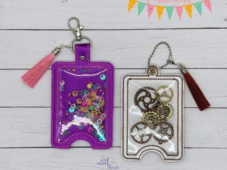 Shaker lanyard card case machine embroidery design (eyelet and snap tab designs included) DIGITAL DOWNLOAD For Discount