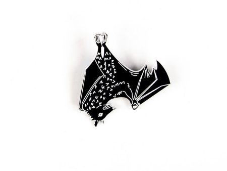 Hanging Bat Acrylic Pin Fashion