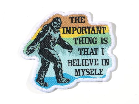 Bigfoot Iron-On Patch Fashion