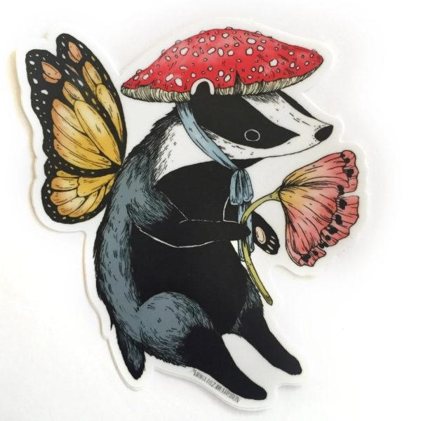 Badger Fairy Sticker Online