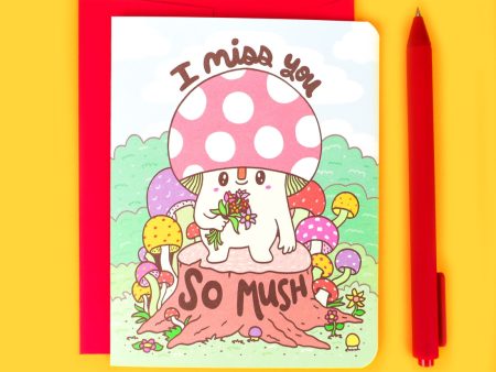 I Miss You So Mush Birthday Card Hot on Sale