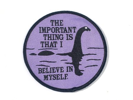 Nessie Iron-On Patch Hot on Sale