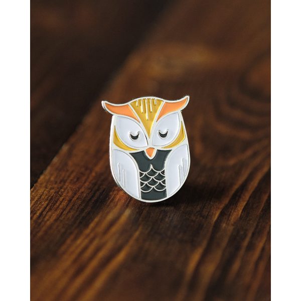 Little Owl Enamel Pin Online